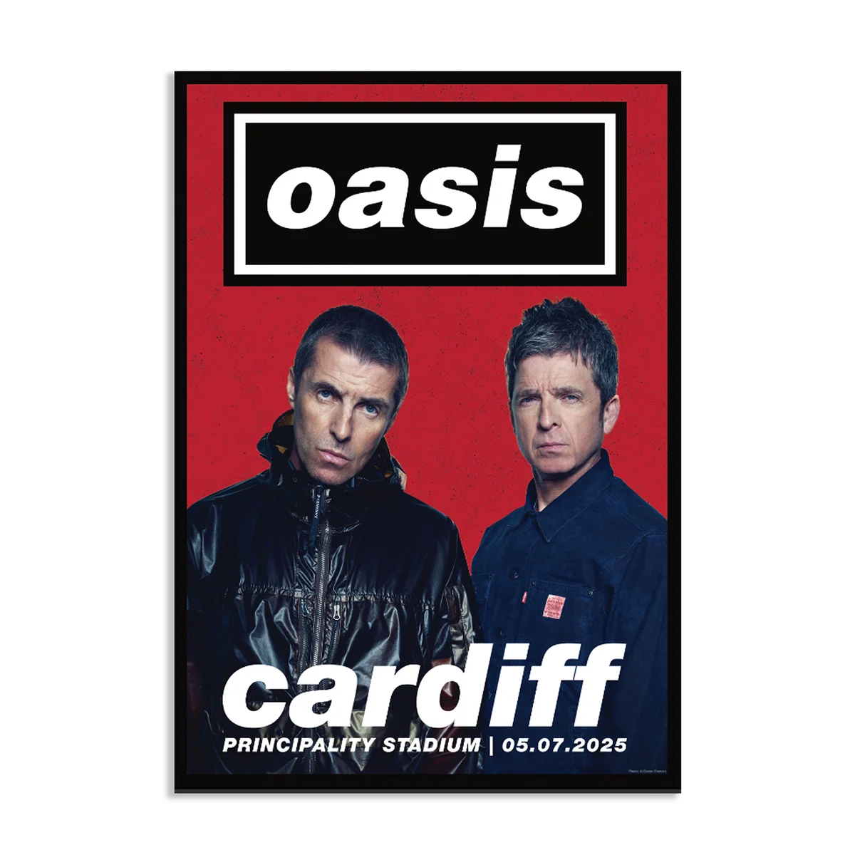 Live '25 Cardiff Event Lithographic Poster — visuel 2