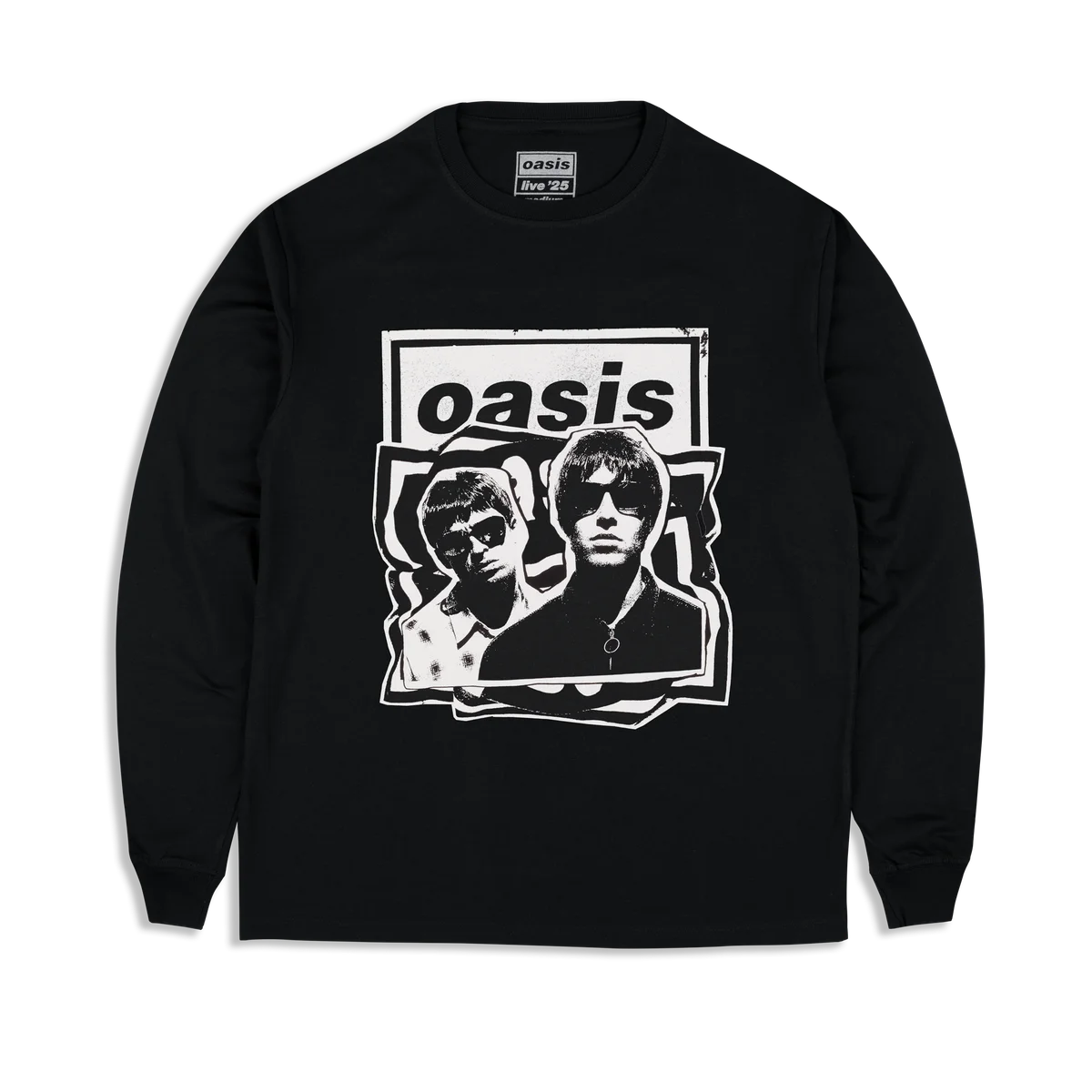 Live '25 Cut Out Photo Sweatshirt Black
