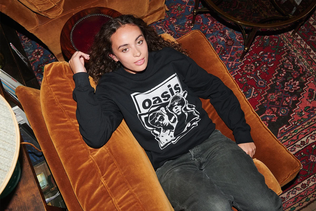 Live '25 Cut Out Photo Sweatshirt Black — visuel 2