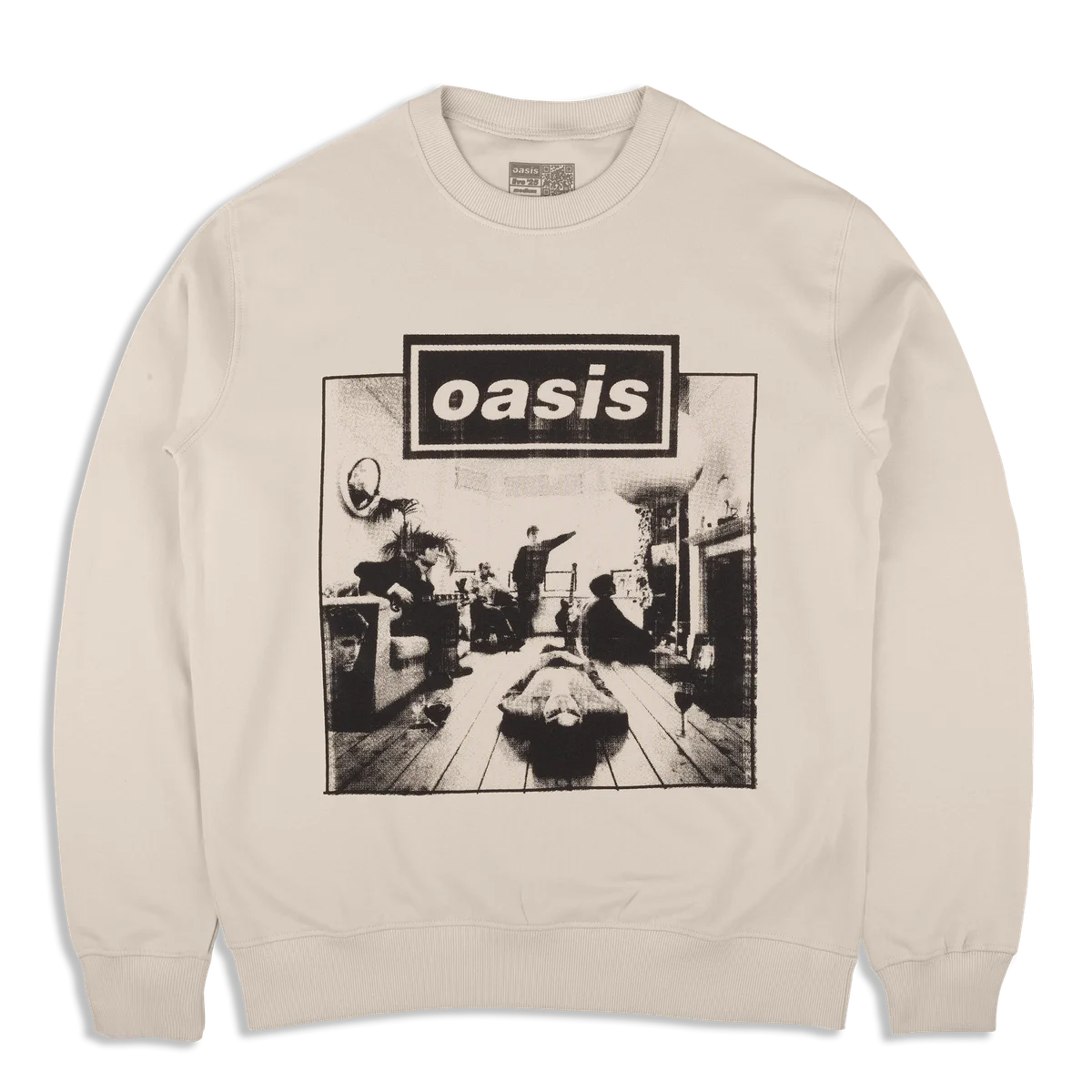 Definitely Maybe Frame Sweatshirt Stone