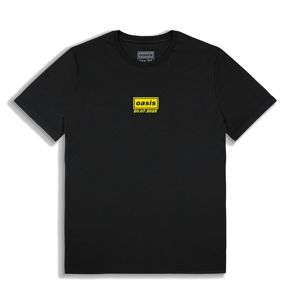 Live '25 Manchester Event T-Shirt Black — visuel 6