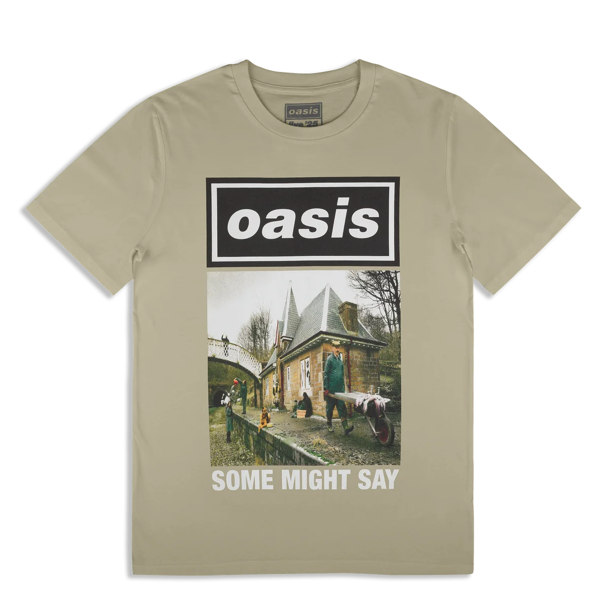 Some Might Say Cover T-Shirt Stone