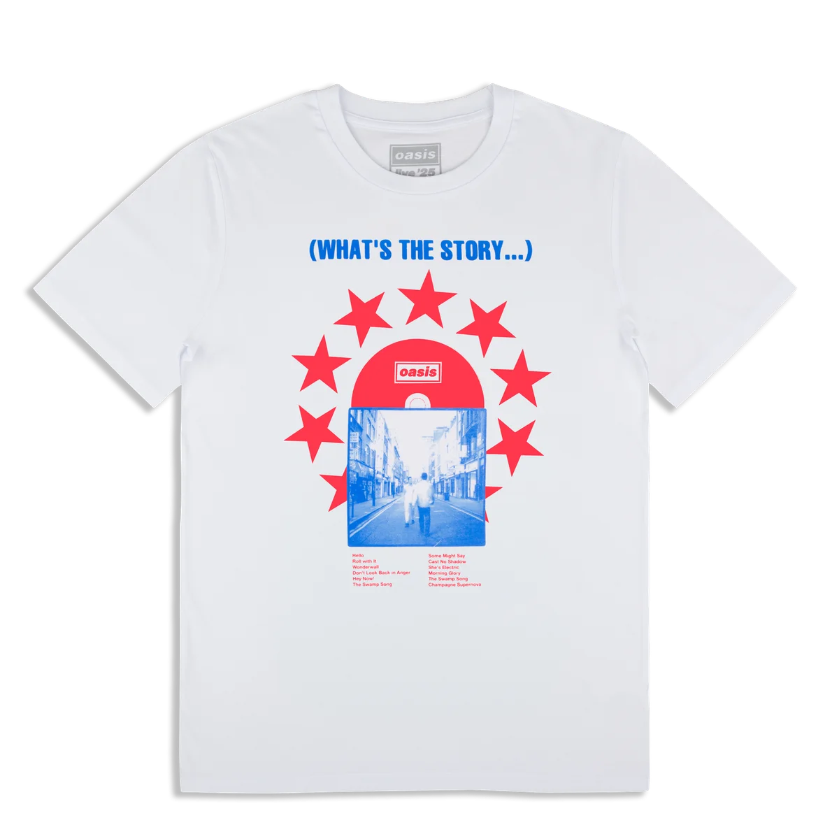 What's The Story CD Women's T-Shirt White