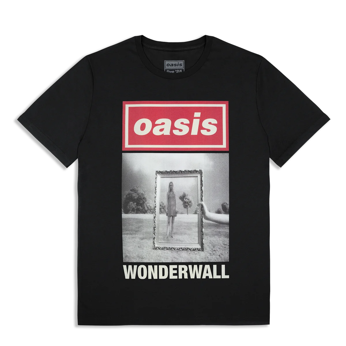 Wonderwall Cover T-Shirt Black